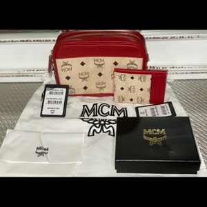 MCM Crossbody Bag and Mini Card Case